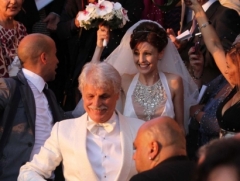 Свадьба Микеле Плачидо и Федерики Винченти